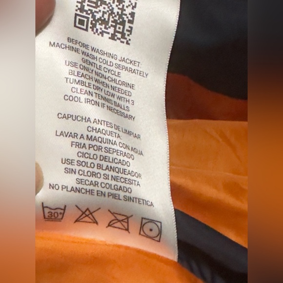 Orolay Navy Jacket with Sherpa Lining - Picture 11 of 13